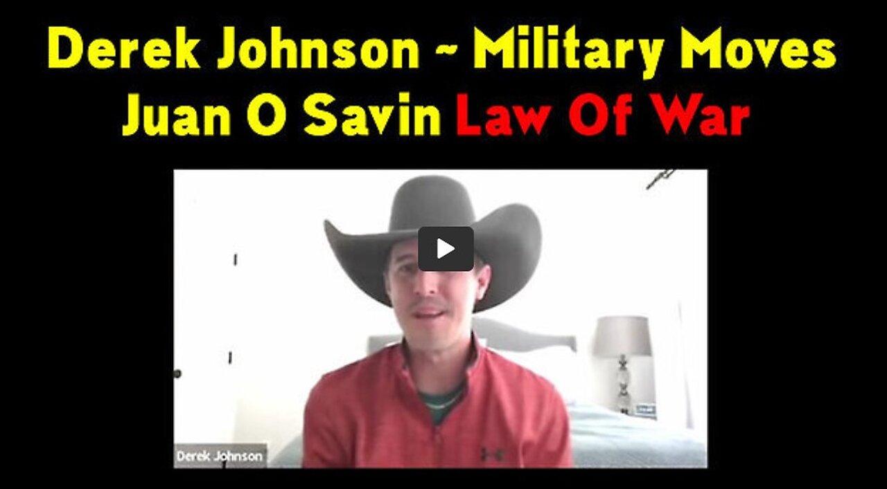 🔴 LIVE: Derek Johnson Stream 12.28.22 "Military Operation" > Juan O Savin Intel and SGAnon Decode