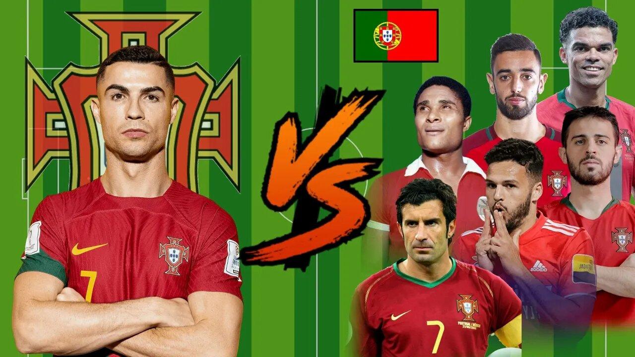 Ronaldo vs Portugal Legends (Quaresma-Fernandes-Silva-Euseibo)