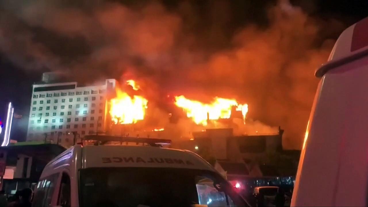 Deadly fire engulfs hotel-casino at Cambodian border