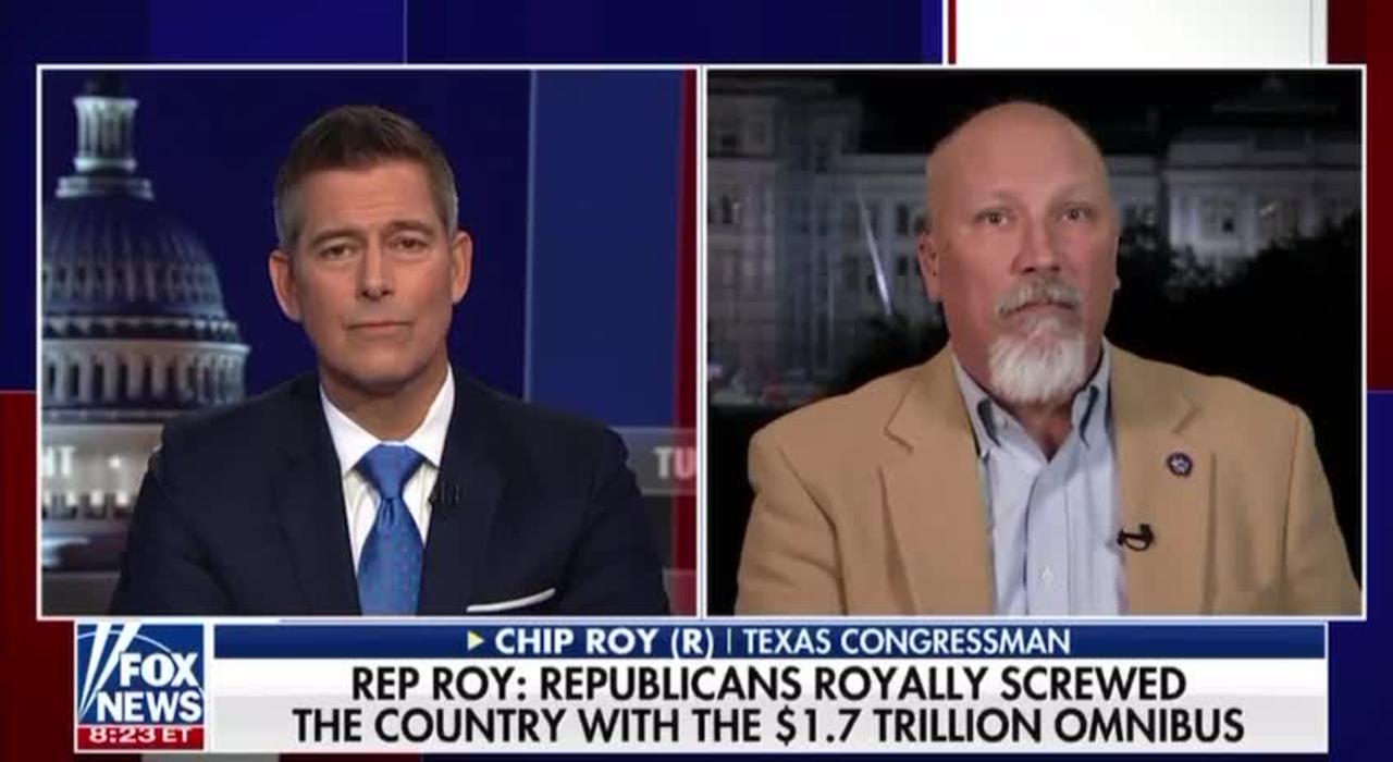 Chip Roy REVEALED What Republicans tells him about $1.7 trillion spending bill
