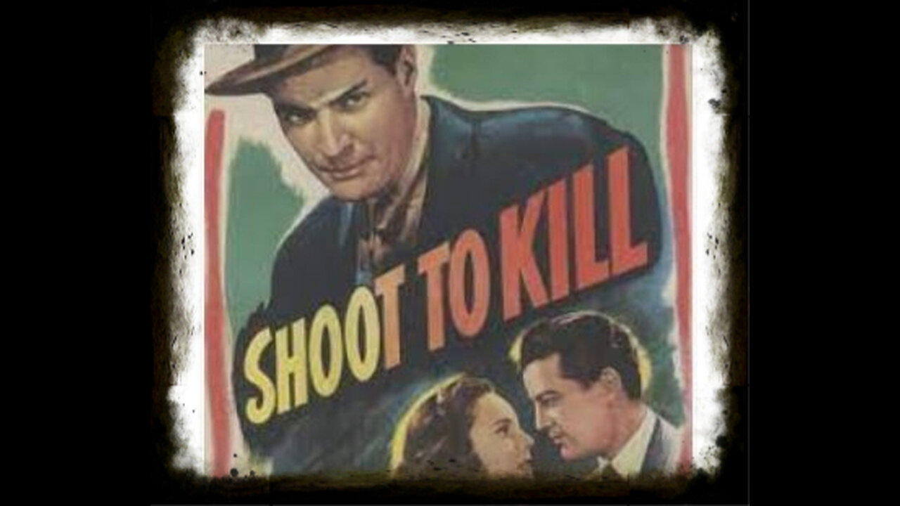 Shoot To Kill 1947 | Police Reporter 1947 | Vintage Mystery Movies | Film Noir | Crime Noir