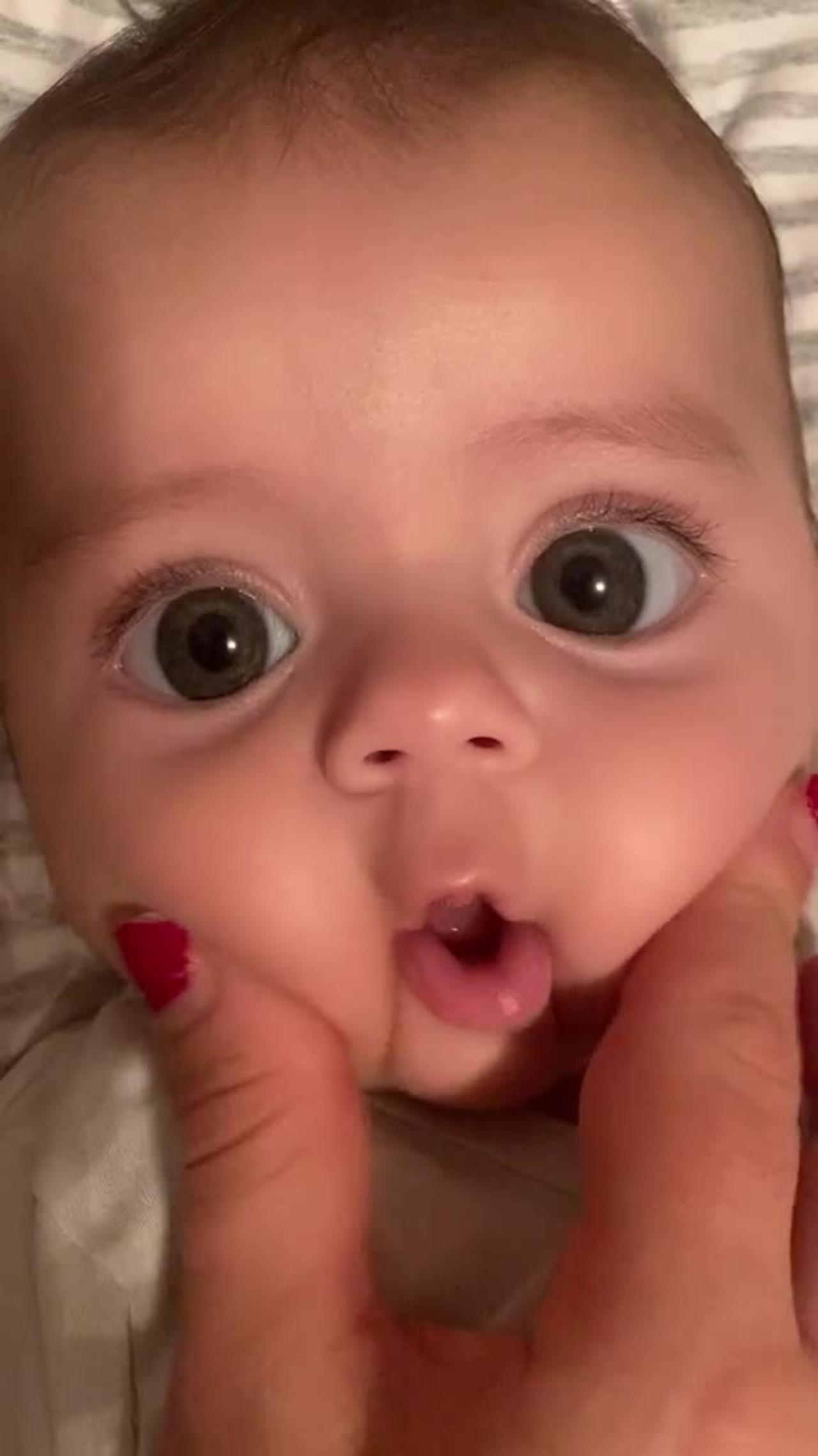 A video of the most beautiful baby girl in the world