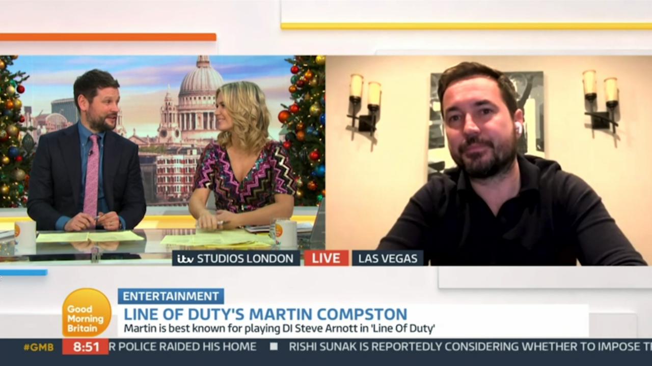 Martin Compston dashes hopes for more Line Of Duty soon