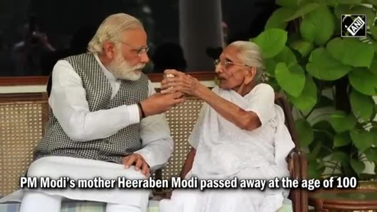 PM Modi’s mother Heeraben Modi passes away at 100