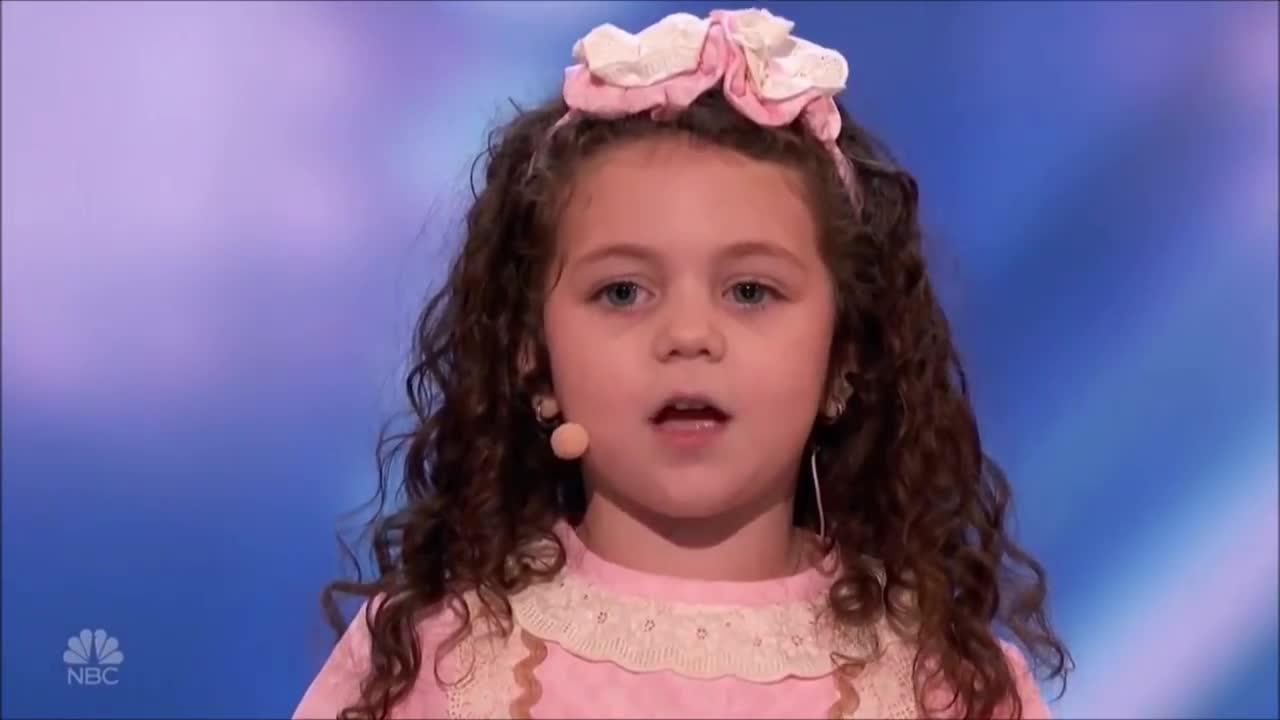 The CUTEST 5-Year-Old Audition Ever! | America's Got Talent 2018