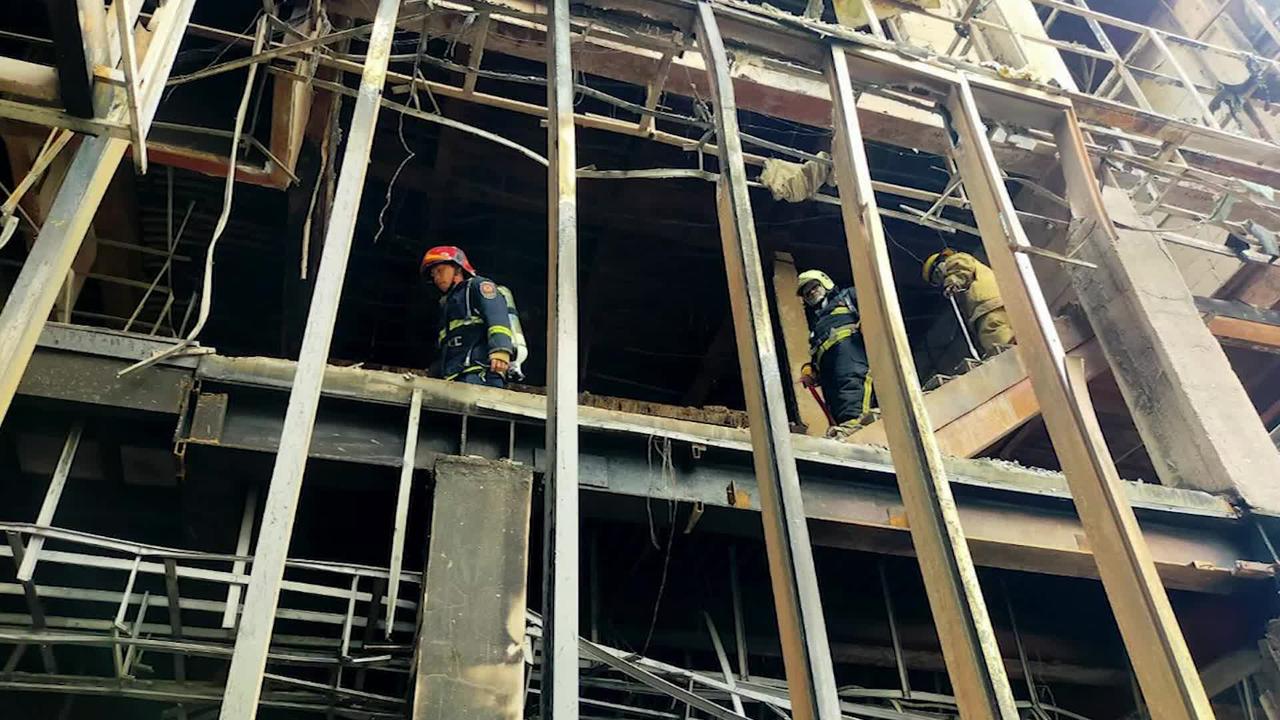 Cambodian hotel-casino fire death toll rises to 24 as rescue efforts remain underway