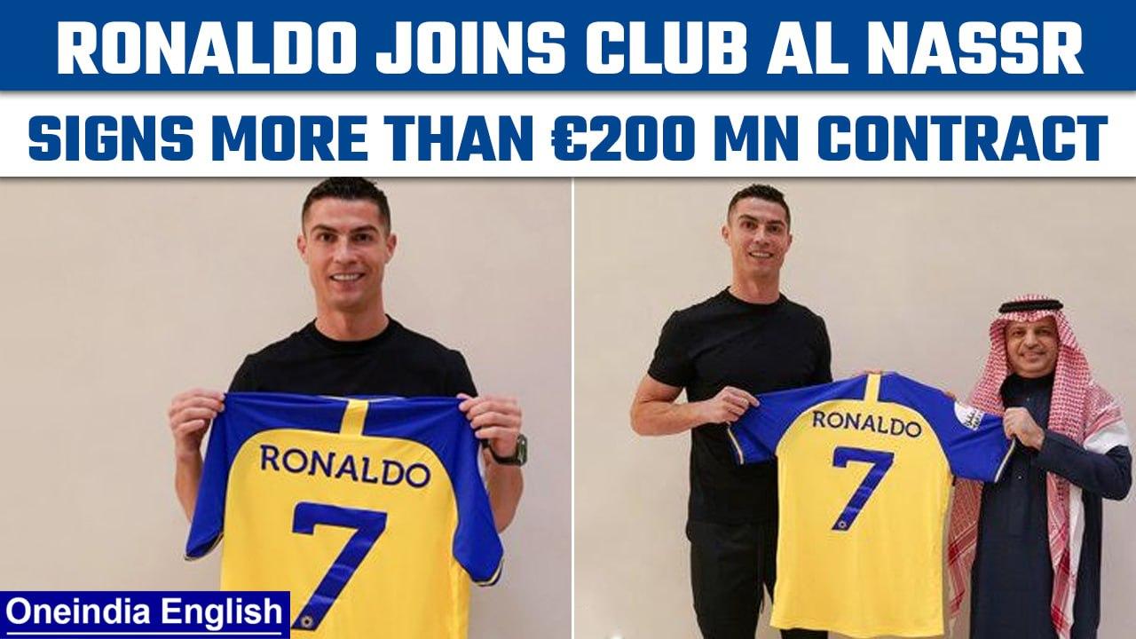 Cristiano Ronaldo completes deal to join Saudi Arabian club Al Nassr | Oneindia News *Sports