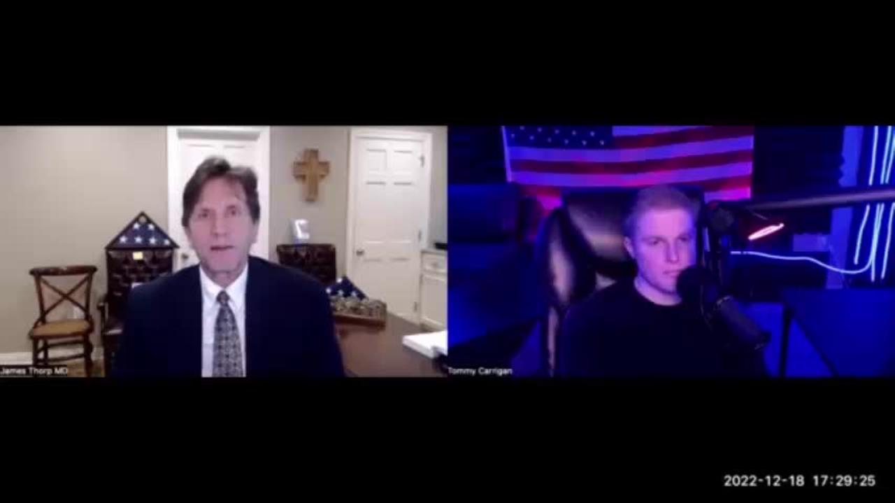 Clip [Dr James Thorp] "CIA has taken over Medical Complex - Blood on their hands"
