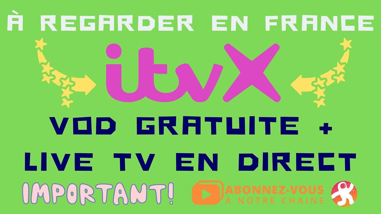 iTVx - La nouvelle plateforme anglaise d' iTV à voir gratuitement depuis la France