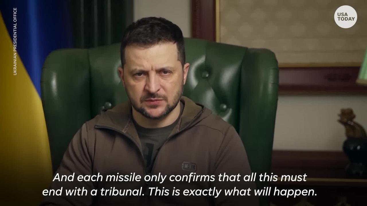 Zelenskyy vows Russia 'will be punished' for war in Ukraine