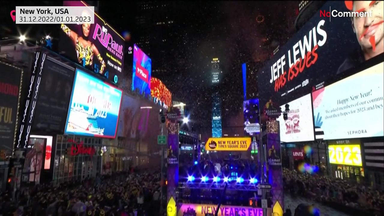 Watch: Revellers around the world ring in the New Year