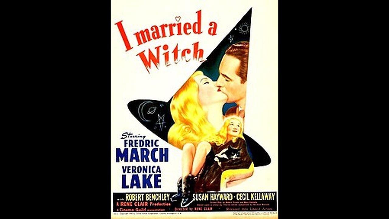 I Married a Witch ,,,,, 1942 American fantasy romantic film trailer