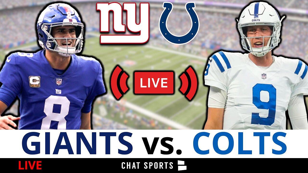Giants vs. Colts Live Stream, Scoreboard, Play-By-Play, Highlights, Stats & Updates | NFL Week 17