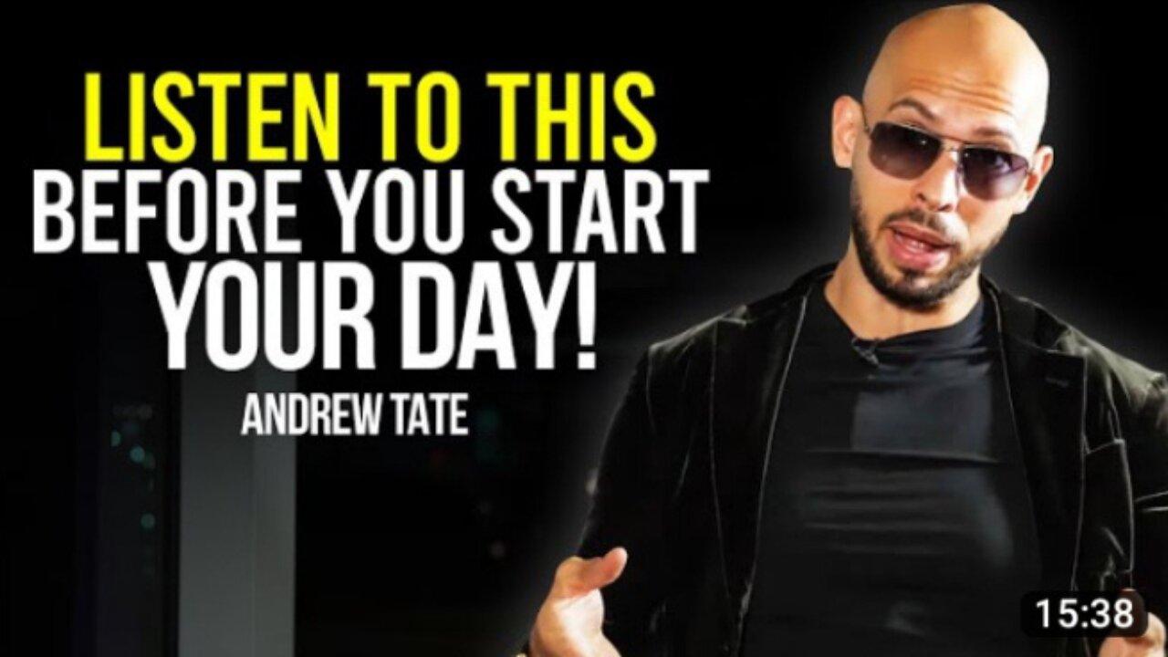 Watch this Everyday -- MOTIVATIONAL SPEECH BY ANDREW TATE (You need to watch this )