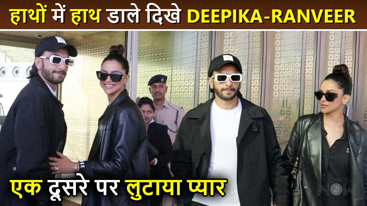 Deepika Padukone and Ranveer Singh Walk Hand In Hand To Celebrate New Year 2023