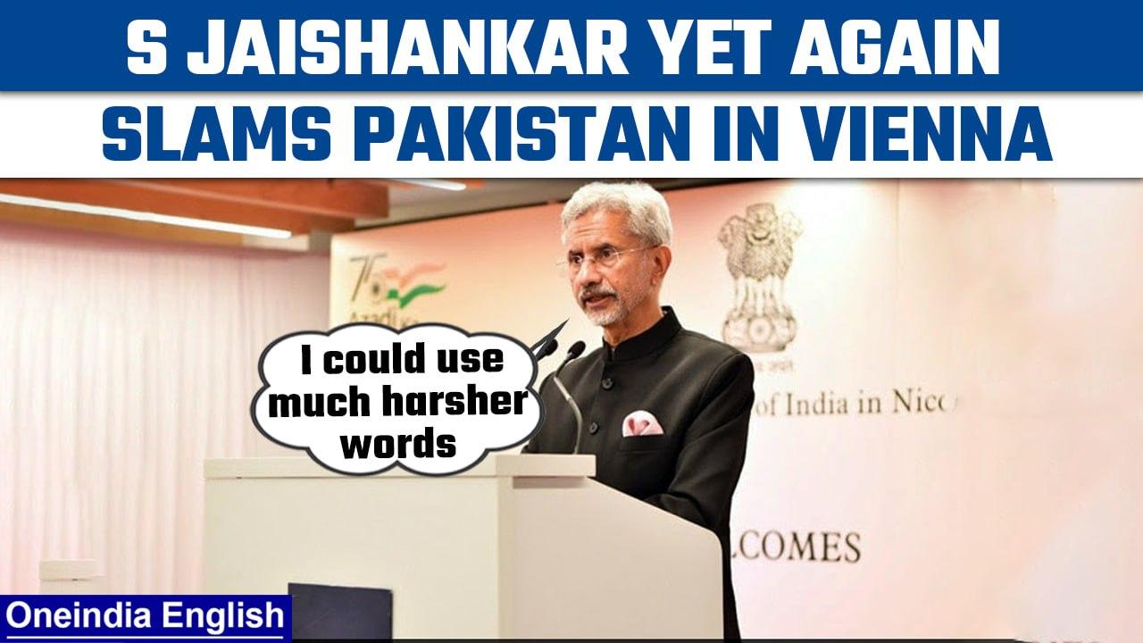 S Jaishankar interviewed in Austria, speaks on 'undiplomatic' words against Pakistan | Oneindia News