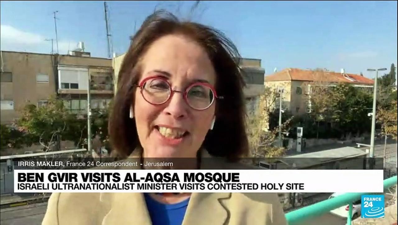 Israeli ultranationalist minister visits Jerusalem holy site