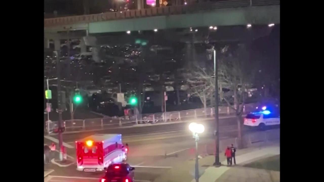 Ambulance exits stadium after NFL's Hamlin collapses