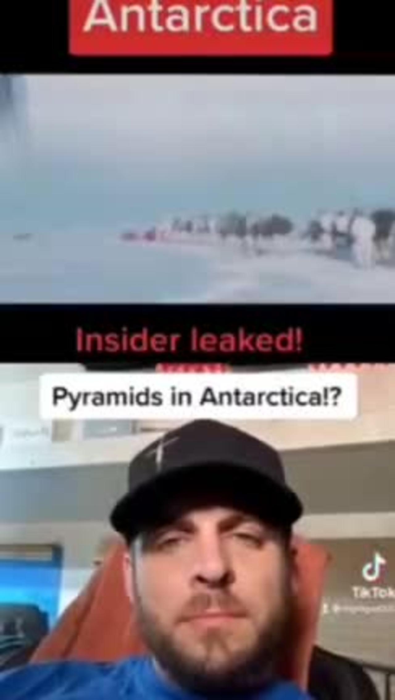 Pyramids At Antarctica