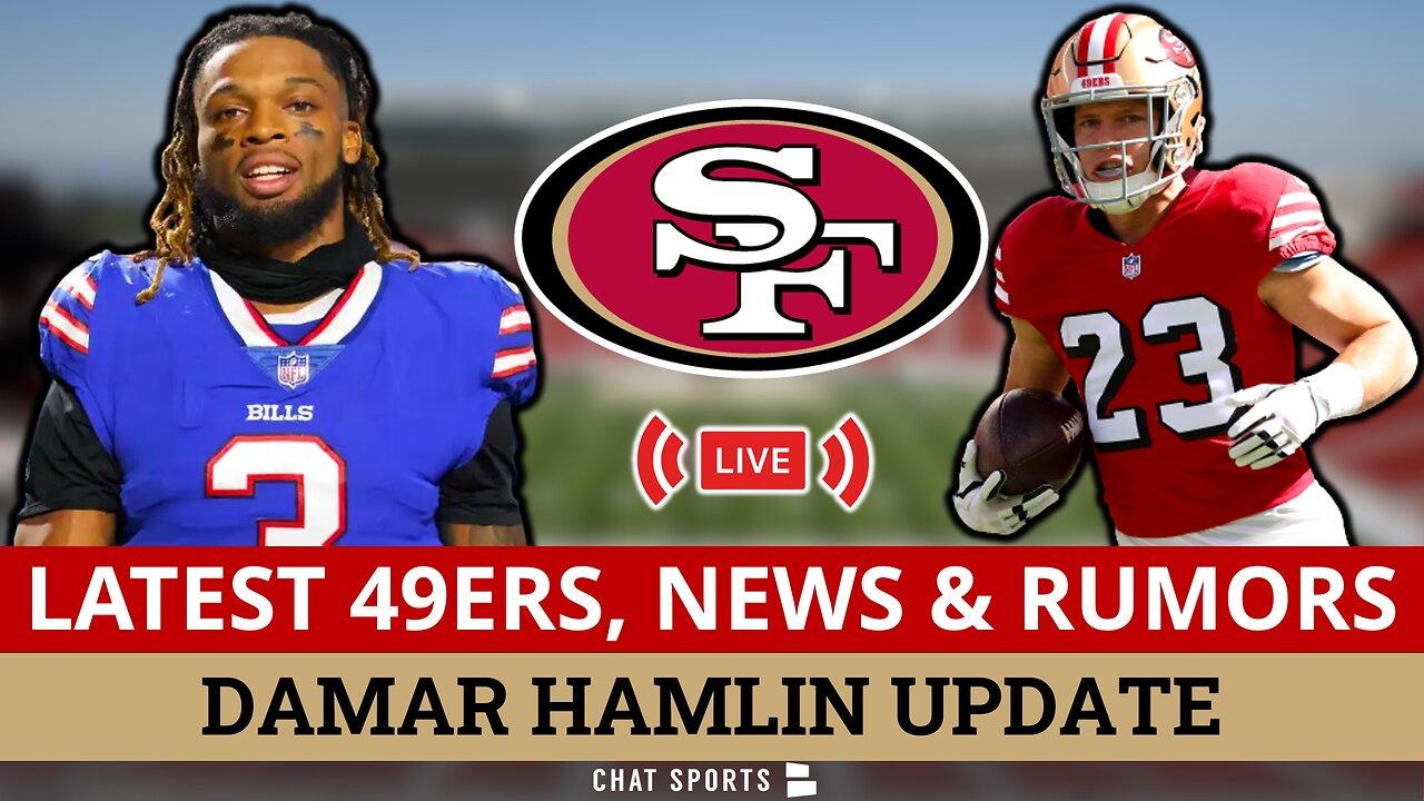 49ers React To Damar Hamlin News + Latest 49ers Injury News On Christian McCaffrey & Deebo Samuel