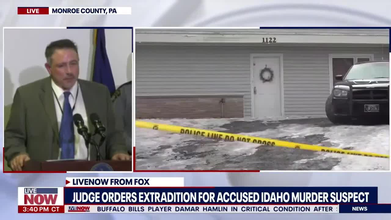 Idaho Murder Suspect, Bryan Kohberger, Update - One News Page VIDEO