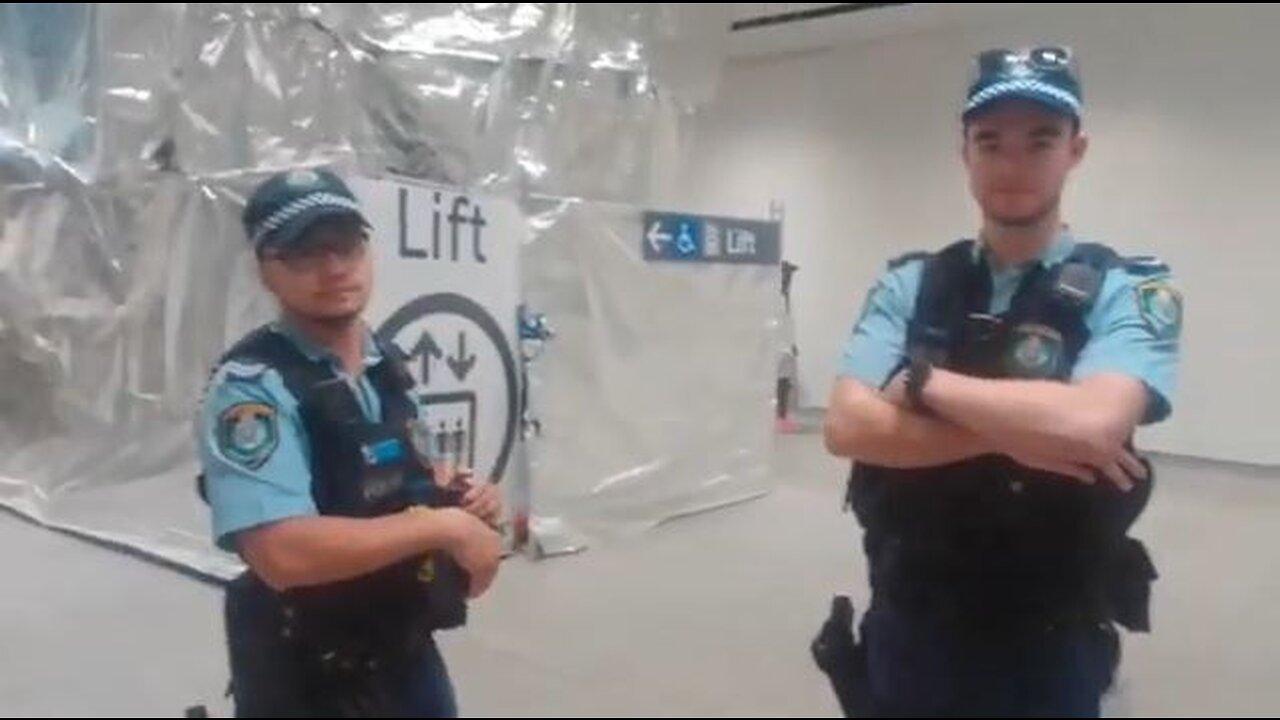 Cops ask for ID because video commentary of newspaper in train station is "unusual" behaviour