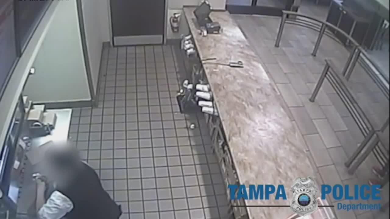 Florida Man jumps over Burger King counter and threatens employees
