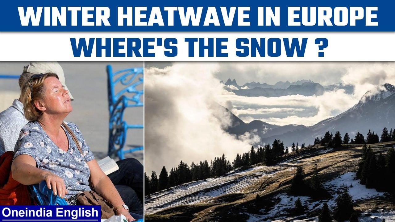 Europe: Historic winter heatwave records smashed all over the continent|Oneindia News *International
