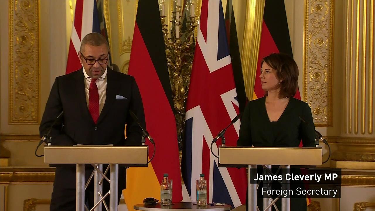 UK and Germany repledge their support for Ukraine