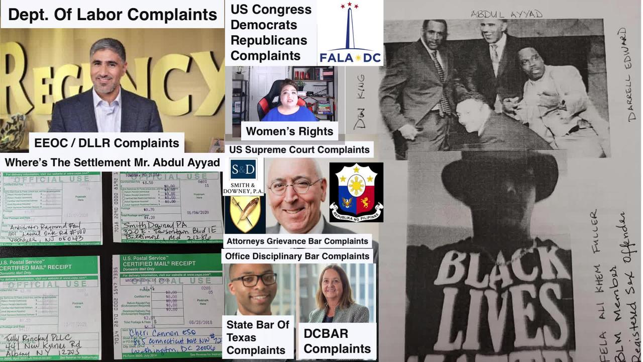 US Supreme Court Complaints ~ US Congress Complaints ~ Senate Complaints - Tully Rinckey PLLC Albany New York  Complaints ~ Smit
