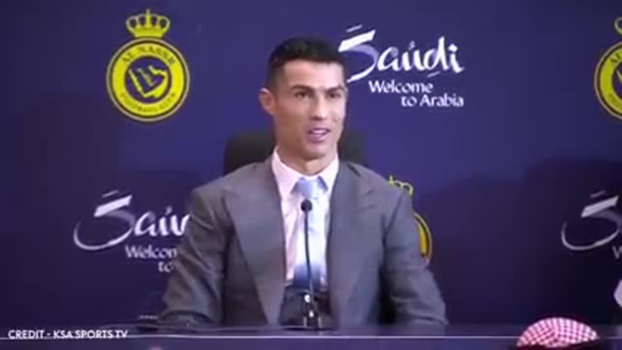 "In Europe My Work Is Done" ✅ | Cristiano Ronaldo's FIRST Al-Nassr Press Conference