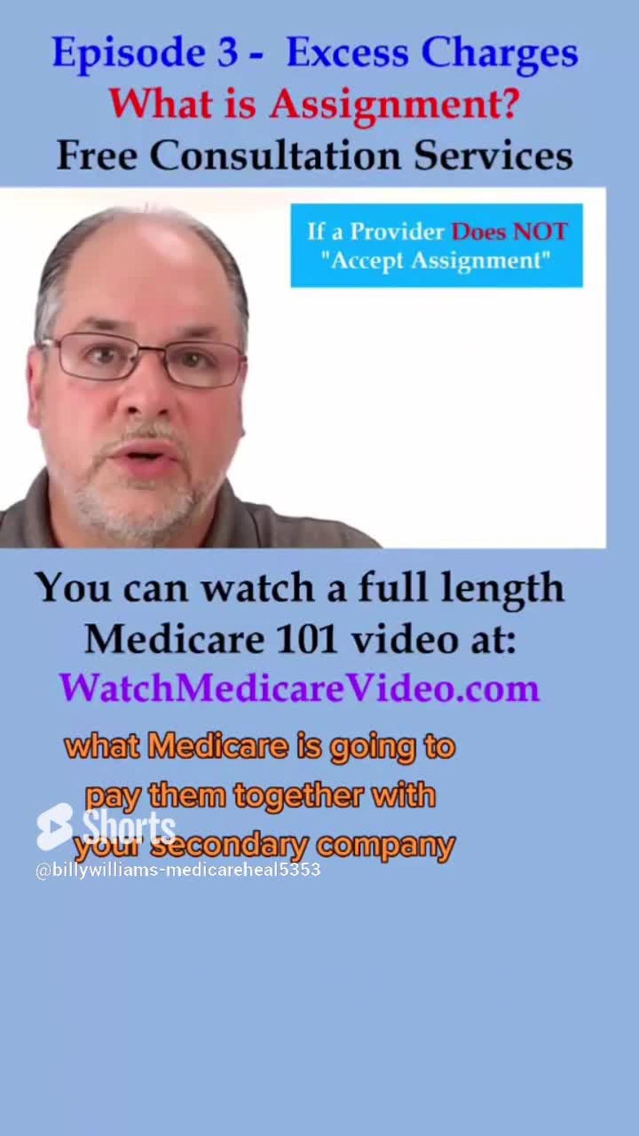 Episode 3 - What is "Assignment" in regards to Medicare Part B Excess Charges?