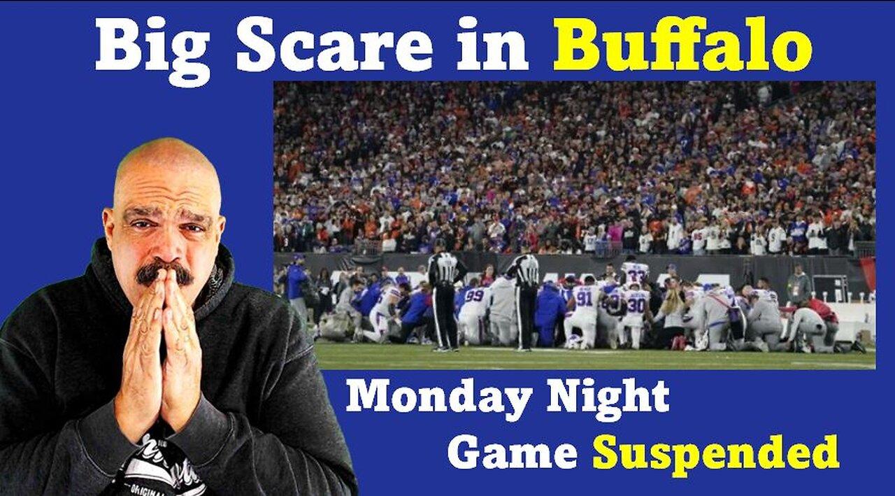 The Morning Knight LIVE! No. 973 - Big Scare in Buffalo, Monday Night Game Suspended