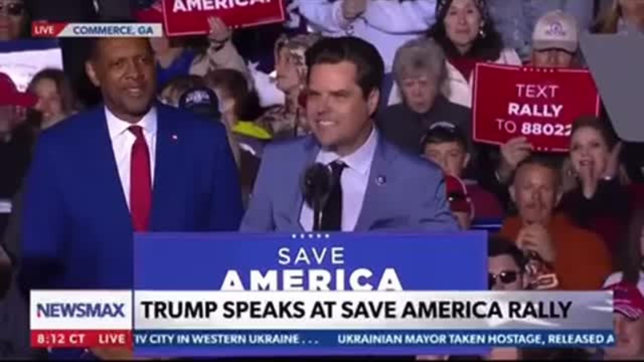 Matt Gaetz Said He Would Nominate Donald Trump as Speaker of the House! 🔥🔥🔥🔥