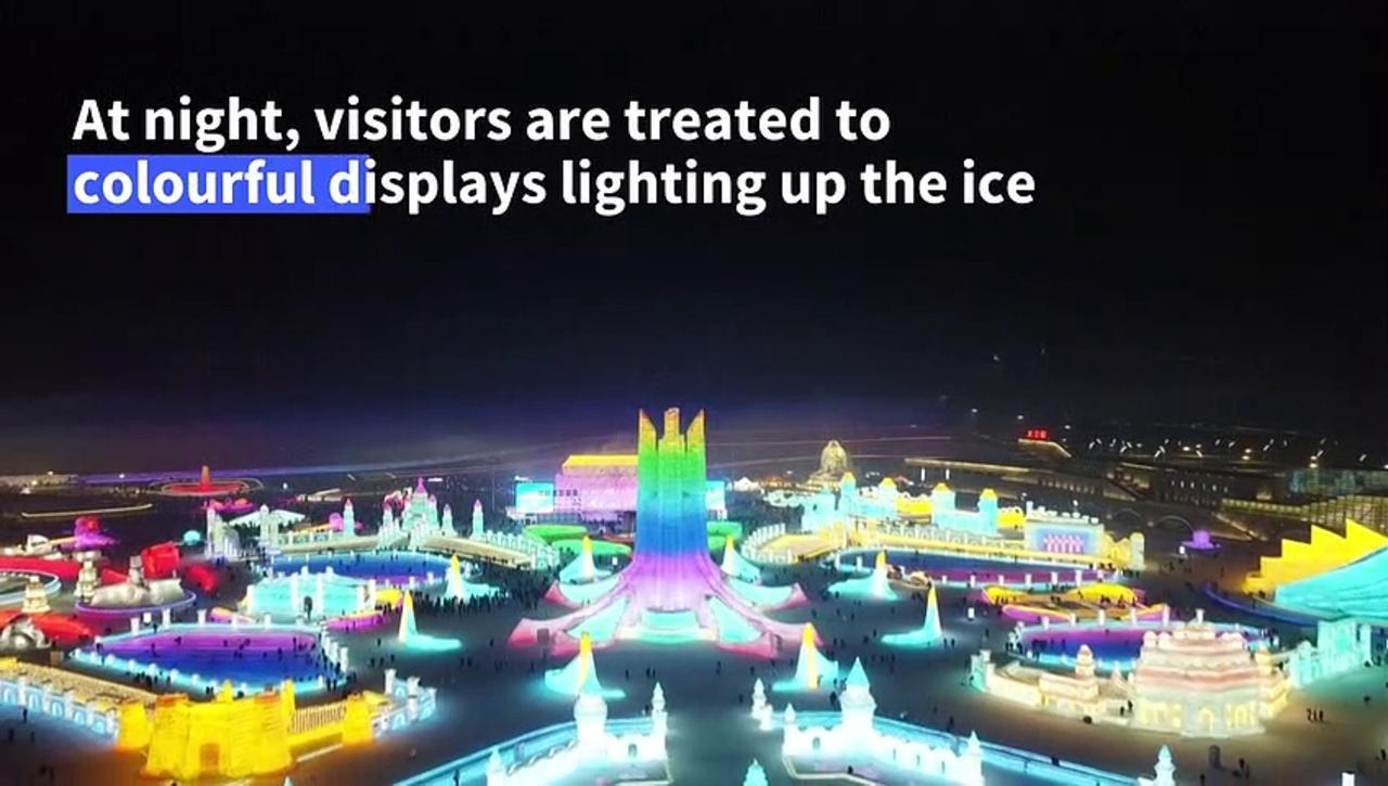 China kicks off Harbin ice festival as travel restrictions lifted