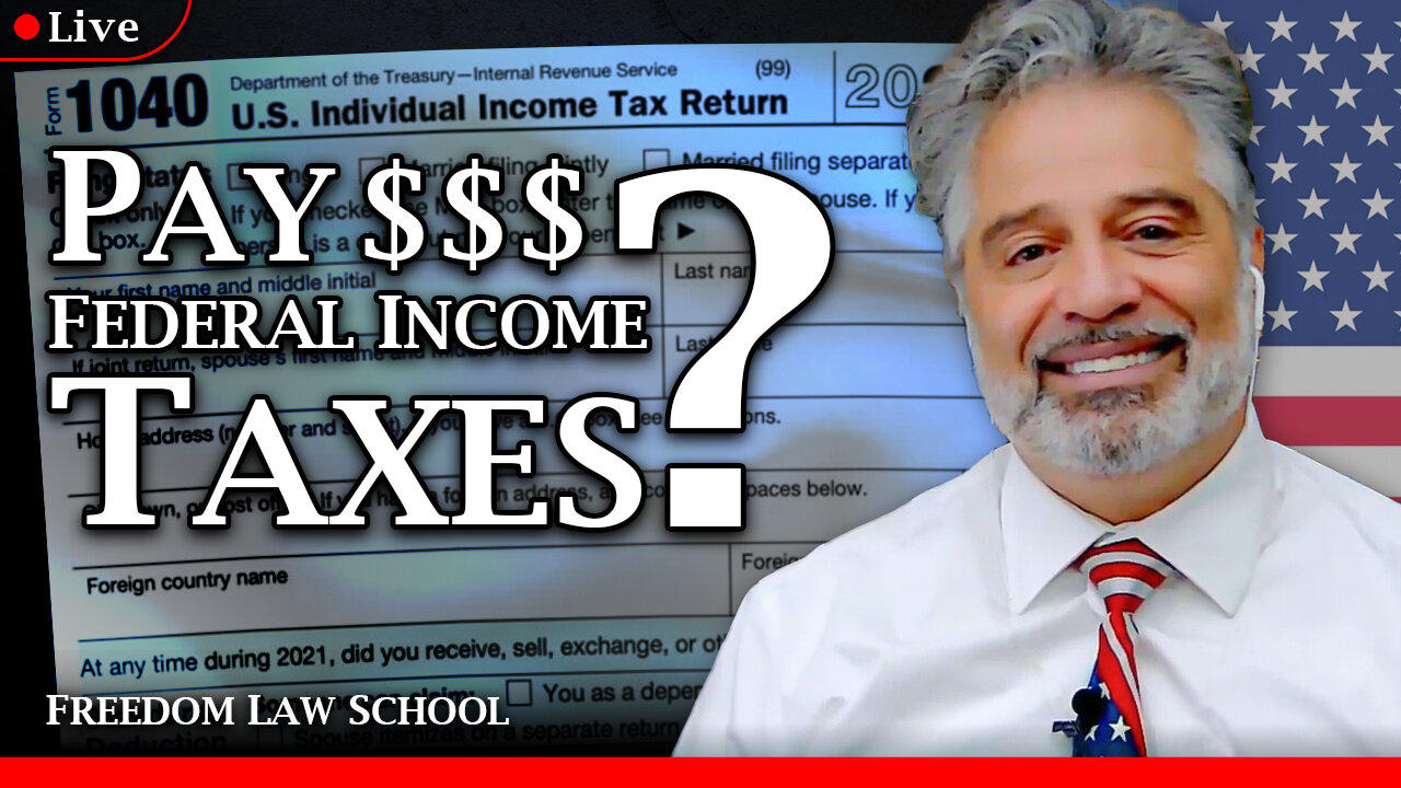 Do I need to pay federal taxes? One News Page VIDEO