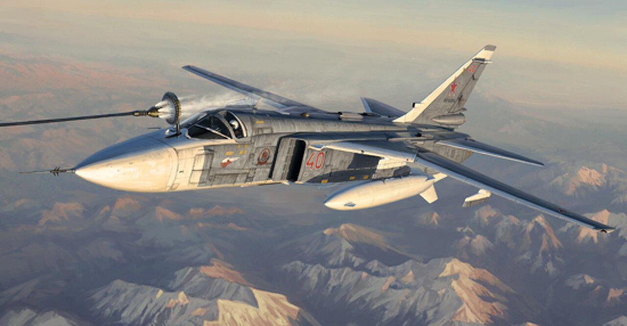 Sukhoi Su-24 'Fencer' - Russian Strike Fighter Bomber