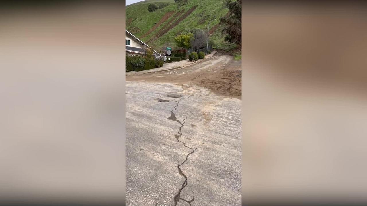 ROADS CLOSED: Landslides Cause Evacuations In Fremont, California