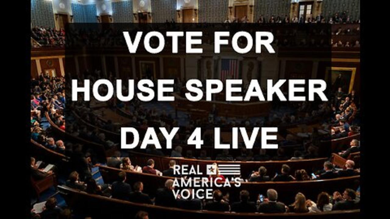 VOTE FOR HOUSE SPEAKER DAY 4 LIVE
