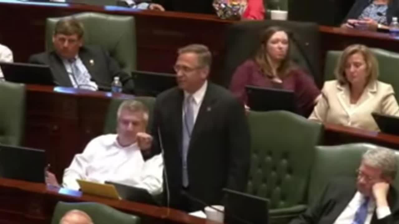 FLASHBACK: IL State Representative Mike Bost Flips out During Debate