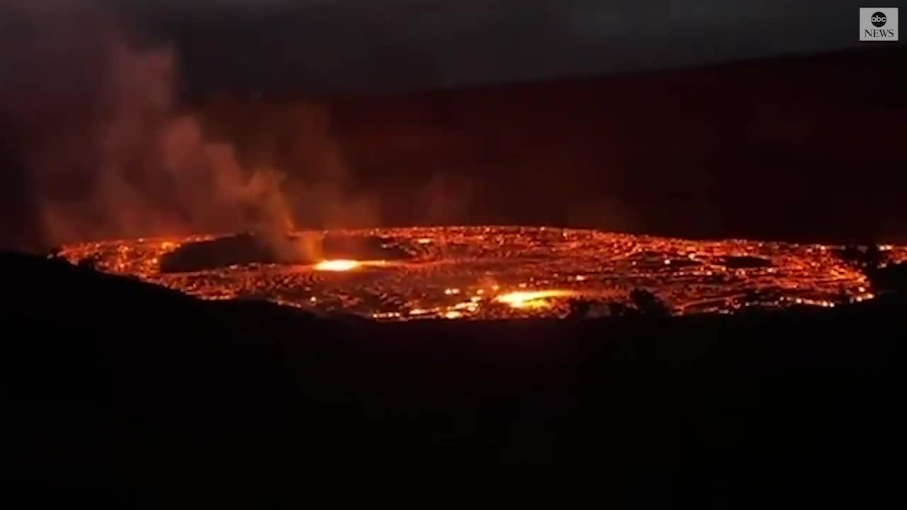 Alert level raised as Kilauea volcano eruption resumes on Hawaii's Big Island