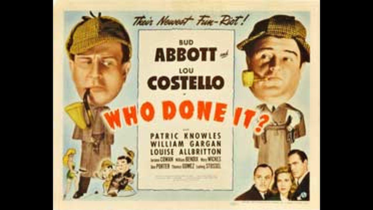 Who Done It? ... 1942 American film trailer