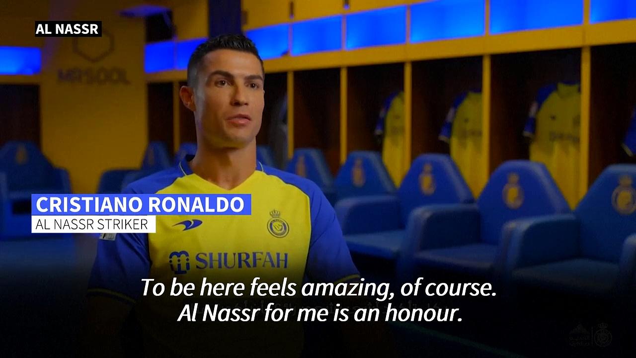 Ronaldo says 'honour' to be at Al Nassr ahead of debut