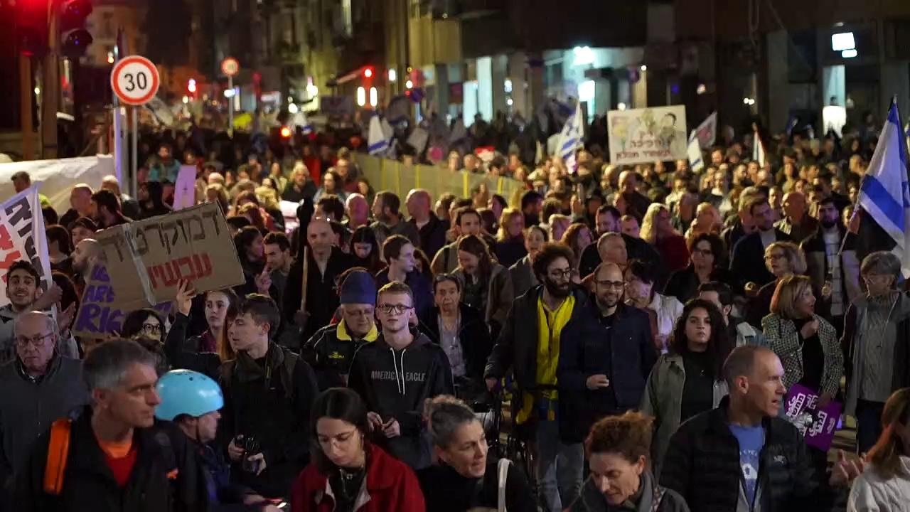 Israelis protest new Netanyahu government