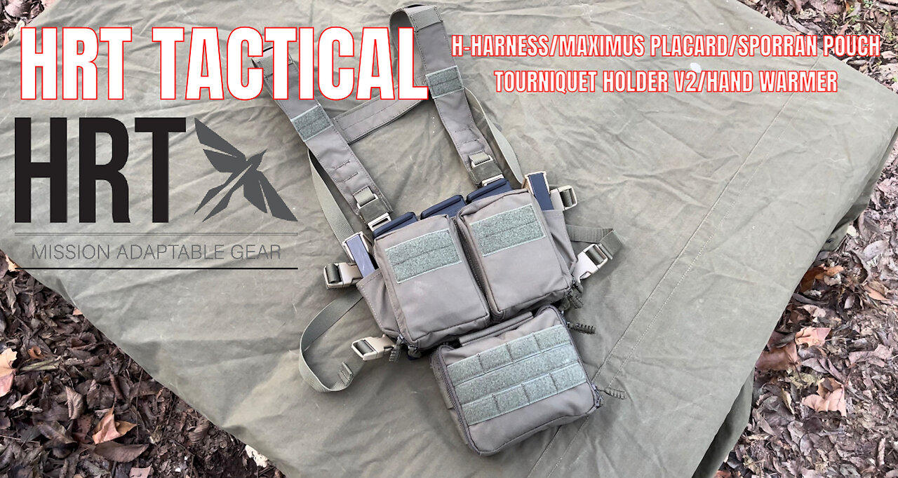 HRT TACTICAL CHEST RIG H-Harness/Maximus - One News Page VIDEO