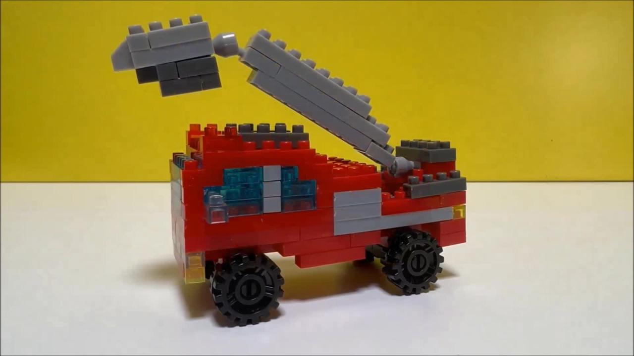 Fire Truck Mini Blocks - One News Page VIDEO