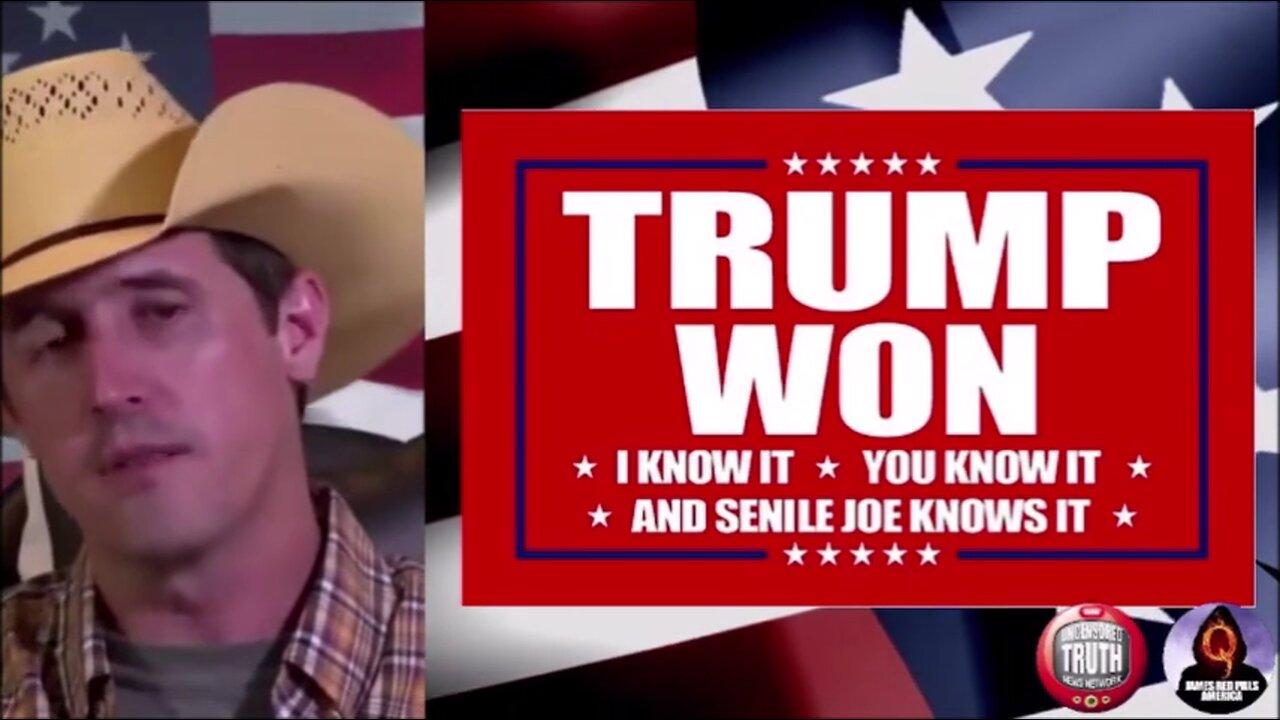 Derek Johnson "Trump Won - We Know it". Thx SGAnon & Juan O Savin