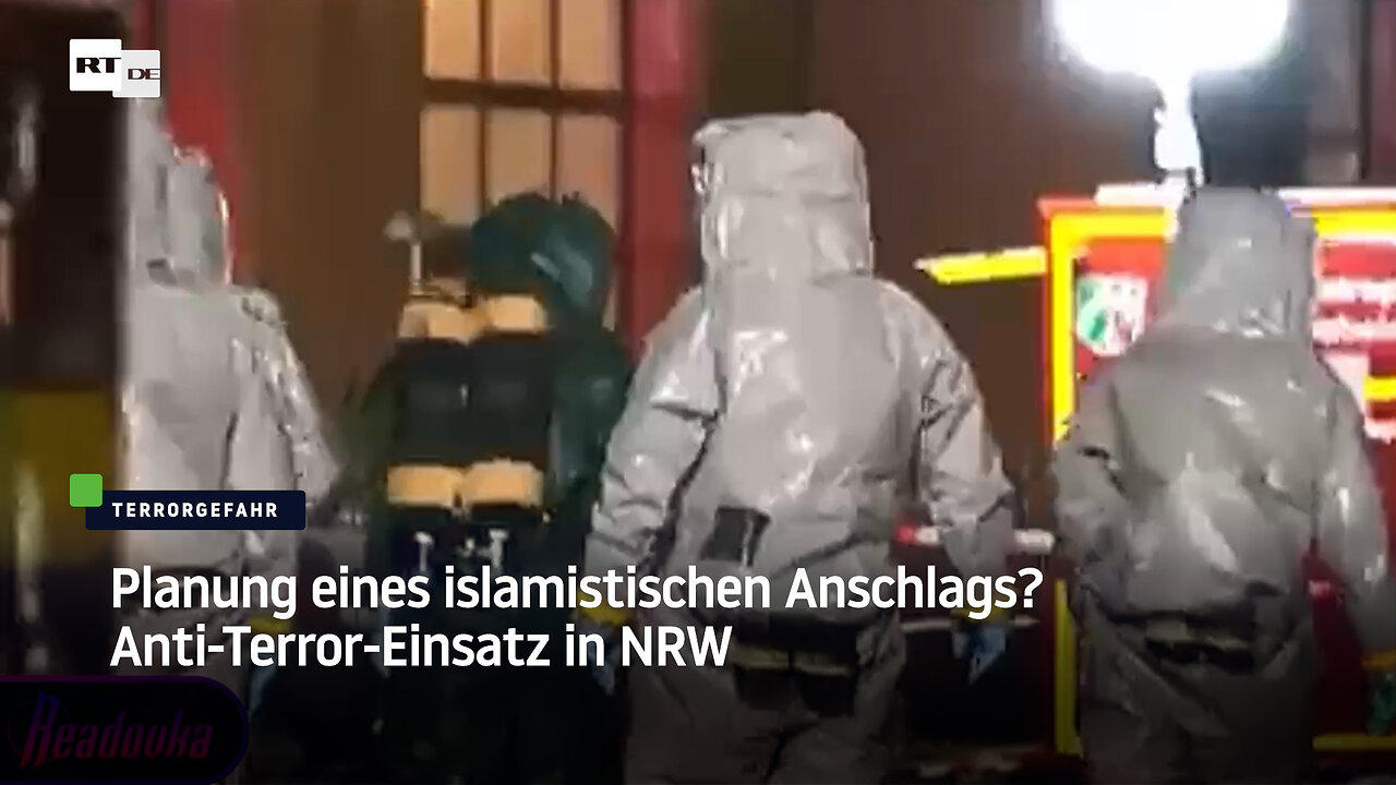 Planung eines islamistischen Anschlags? Anti-Terror-Einsatz in NRW