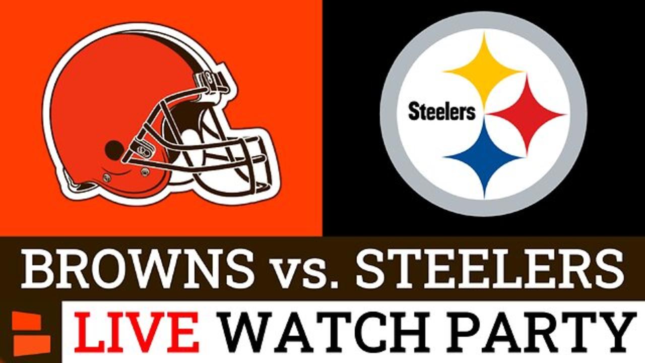 Browns vs. Steelers LIVE Streaming Scoreboard