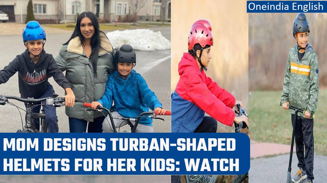Tina Singh: A Canadian Sikh woman designs a turban-appropriate helmet | Oneindia News